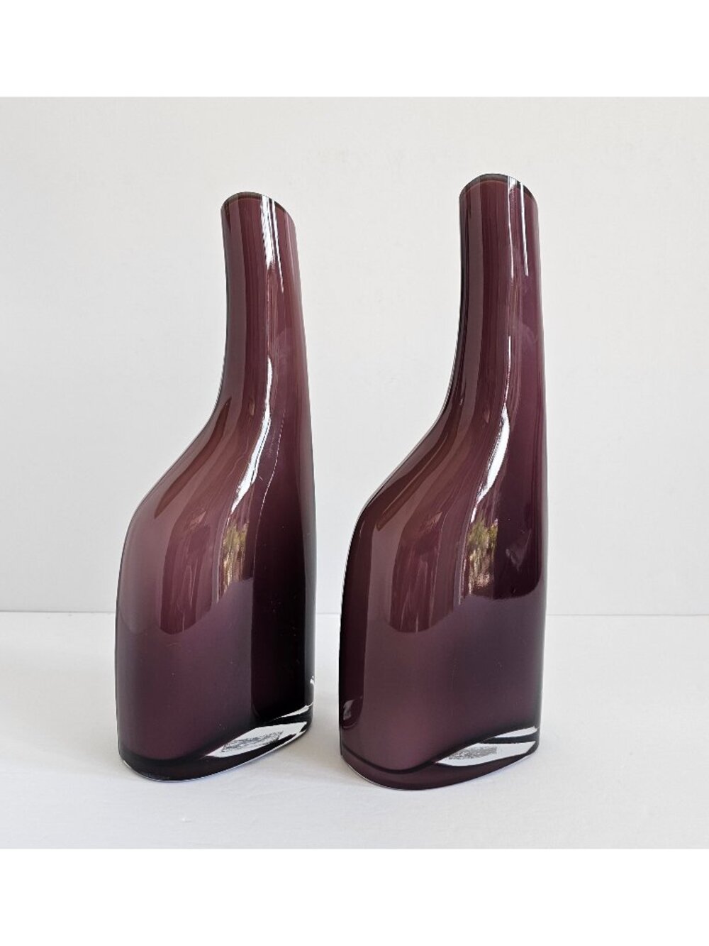 Vintage Ikea Okkso Purple Glass Vase, Retired, Only One Available